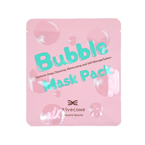 Пузырьковая очищающая маска   Bubble Mask Pack   21g Rivecowe